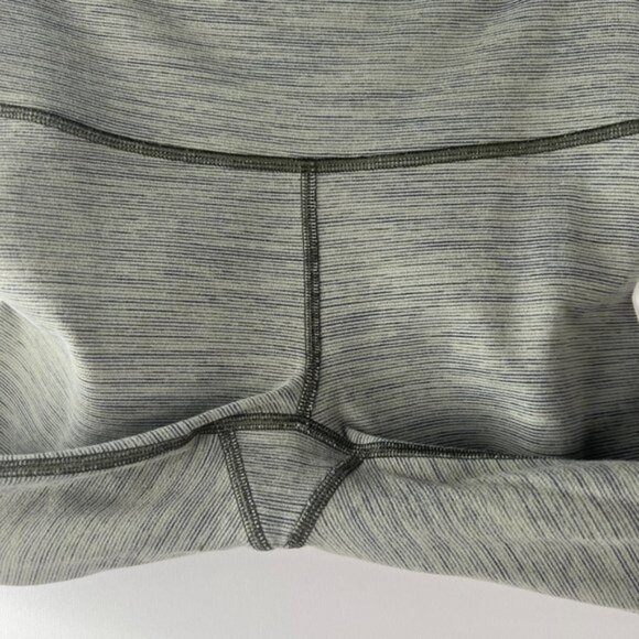 Lululemon Wunder Under Crop High Rise Size 4 Wee Are From Space Sage Dark Olive - Picture 5 of 8